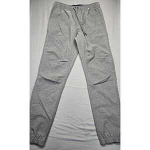 Hurley Men's Pacer Stretch Twill Jogger Size S Light Grey